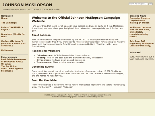 Johnson screenshot
