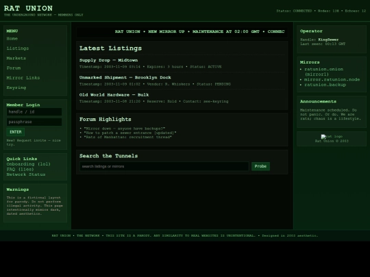 RatUnion screenshot