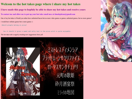 Hot Takes screenshot
