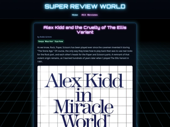 reviews/alexkidd screenshot