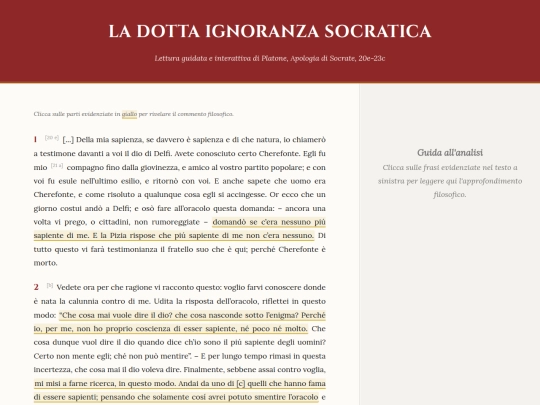 sodinonsapere screenshot
