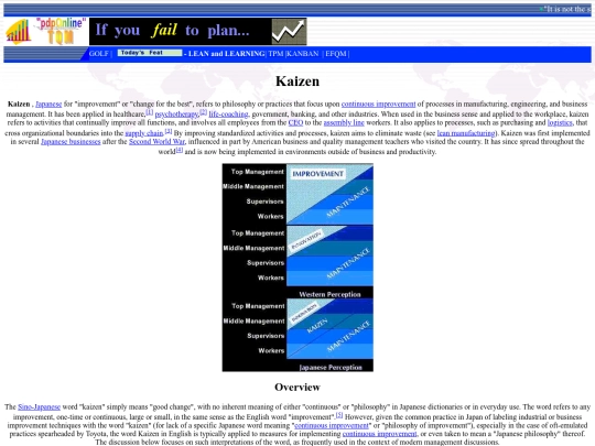 Kaizen screenshot