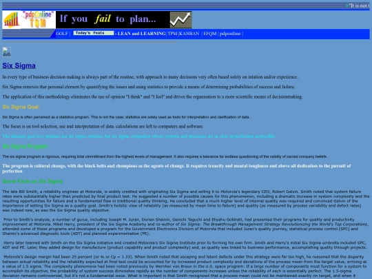 sixsigma screenshot