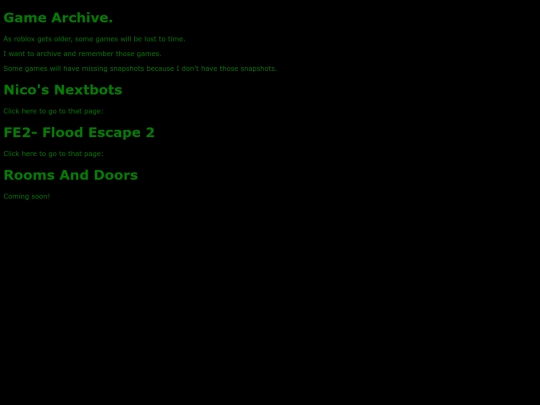 gamearchive screenshot