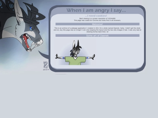 Daenekoldpetpage screenshot