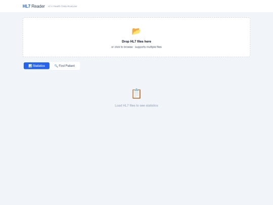 hl7-reader screenshot