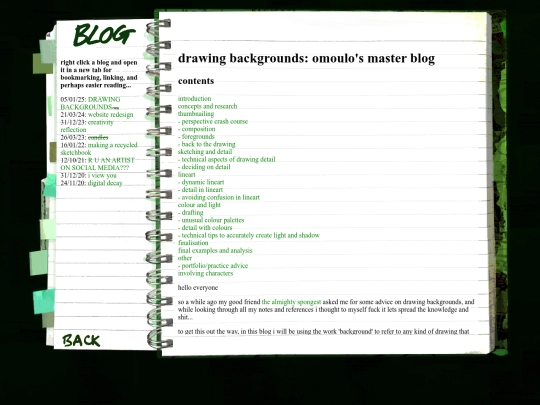blogs screenshot