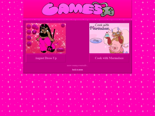 games screenshot