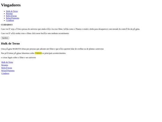 index screenshot