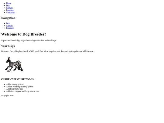 DogBreederGameSIM screenshot