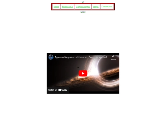 pagina/agujeros screenshot