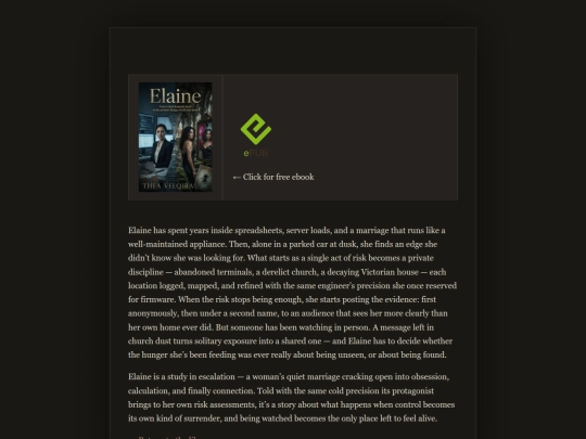 Books/Elaine screenshot