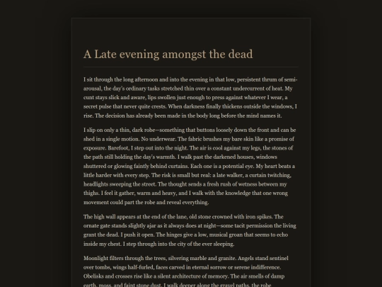 Confessions/Graves1 screenshot