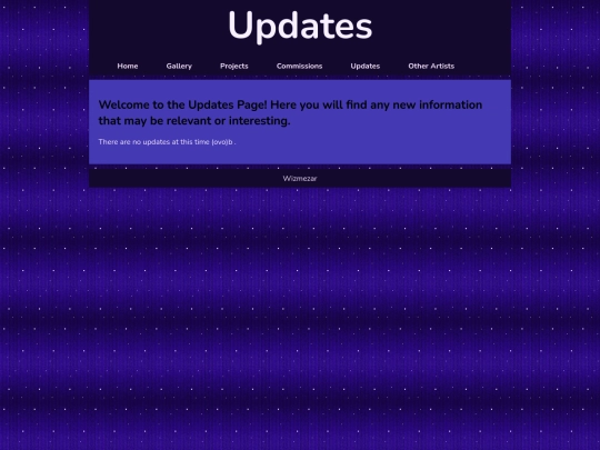 Updates screenshot