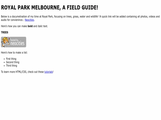 index screenshot