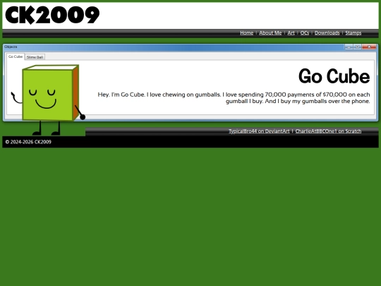ocs/objects screenshot