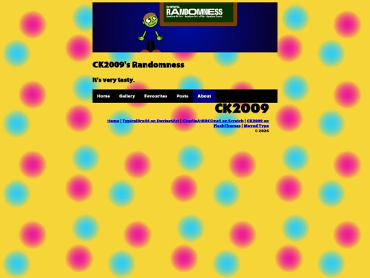 randomness/about screenshot