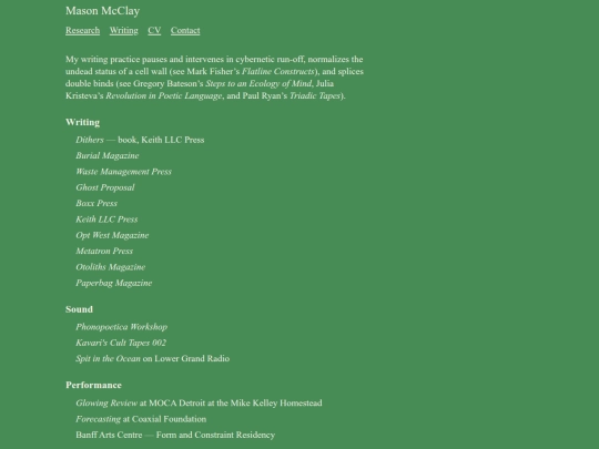 writing screenshot
