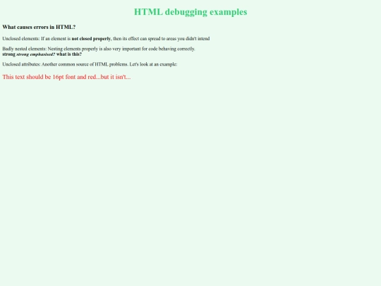 practice/troubleshooting screenshot