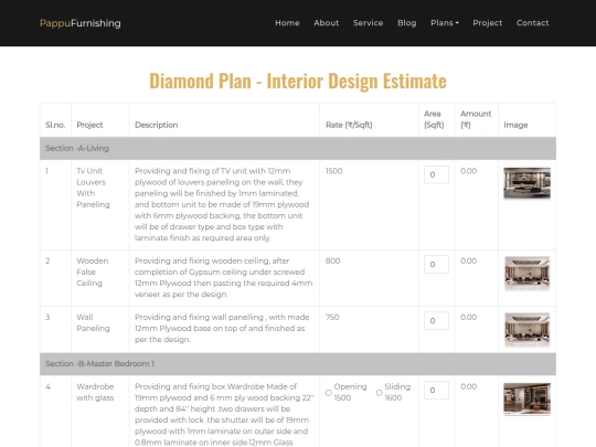 interior-design/diamond screenshot