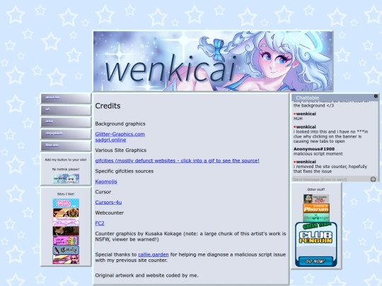 credits screenshot