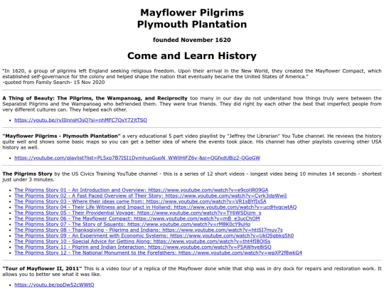 Mayflower screenshot
