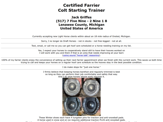 farrier screenshot