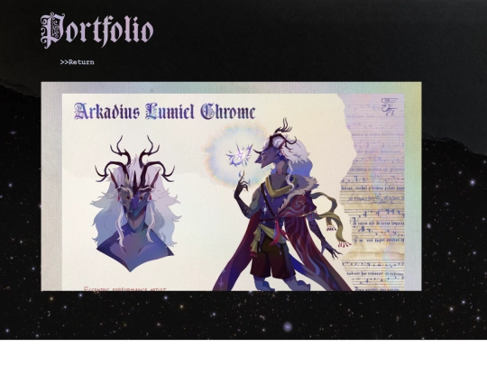 Portfolio screenshot