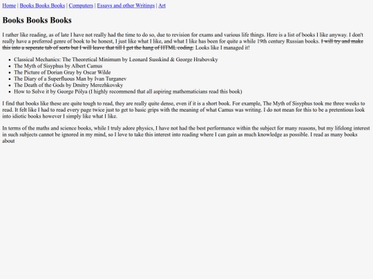 books screenshot