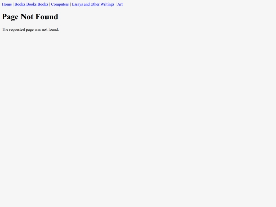 not_found screenshot