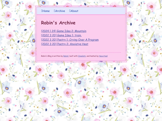 archive screenshot