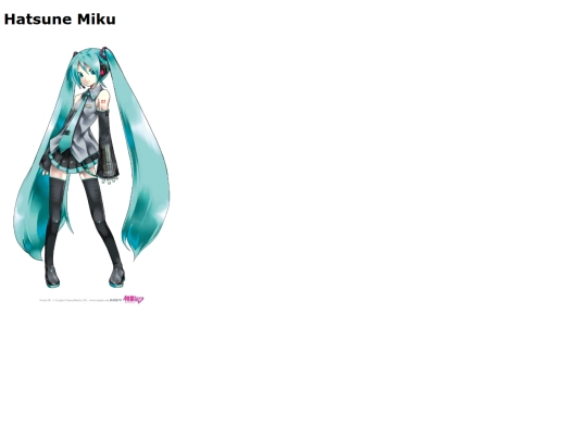 hatsunemiku screenshot