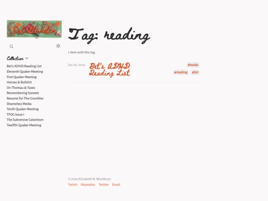 tags/reading screenshot