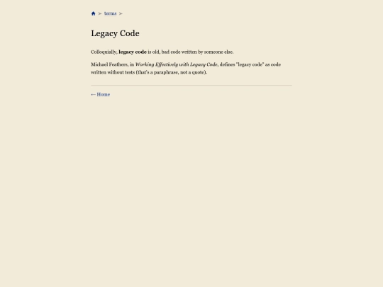 terms/legacy-code screenshot