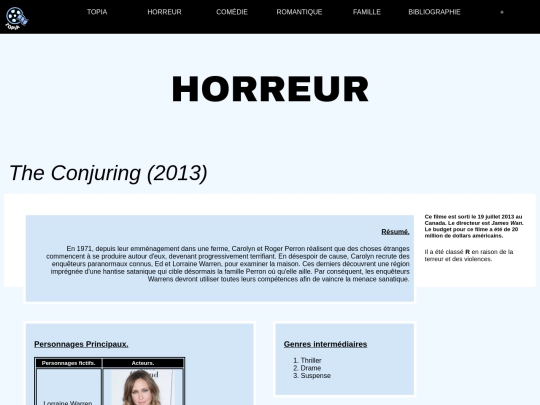 horreur screenshot