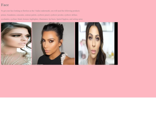 Face screenshot