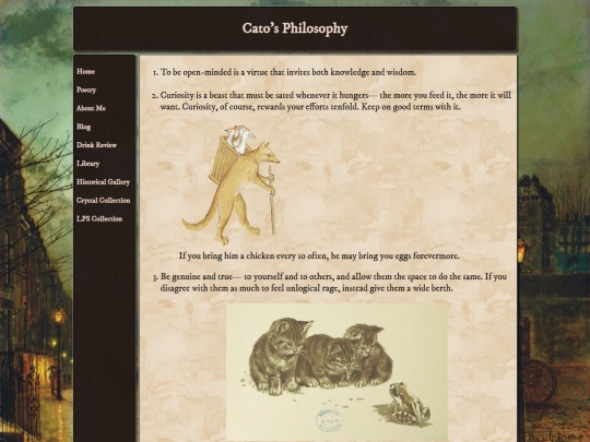 philosophy screenshot