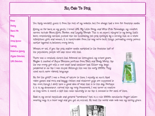 pink screenshot