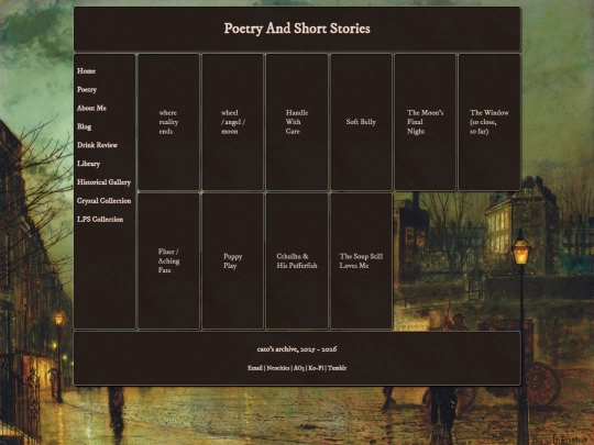 poetry screenshot