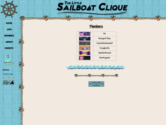 clique/members screenshot