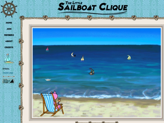 clique/sailboat screenshot