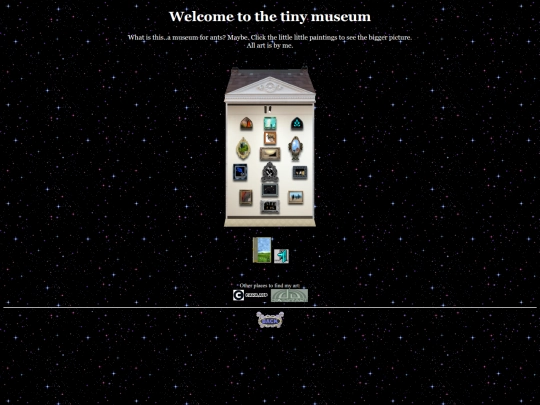 museum/page1 screenshot