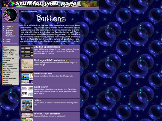 stuff/buttons screenshot