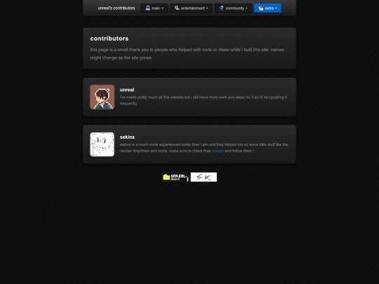 contributors screenshot