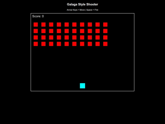 games/galaga_style_shooter screenshot