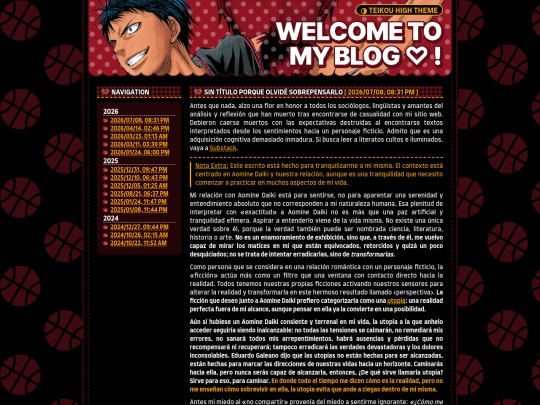 my-blog screenshot