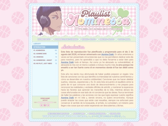 playlist screenshot