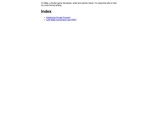 index screenshot
