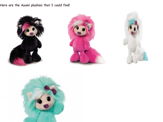 ayumi/plushes screenshot