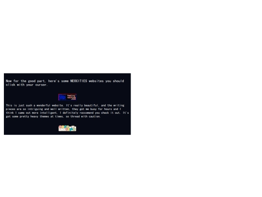 links screenshot